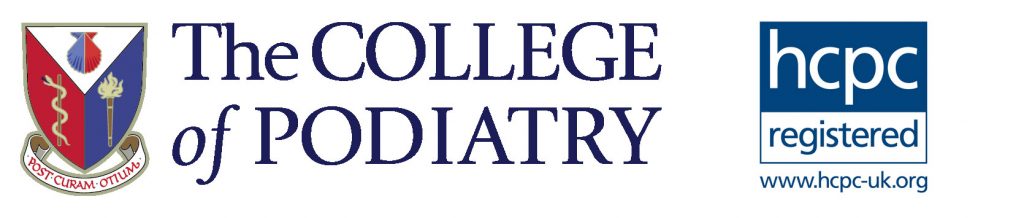 college of podiatry logo